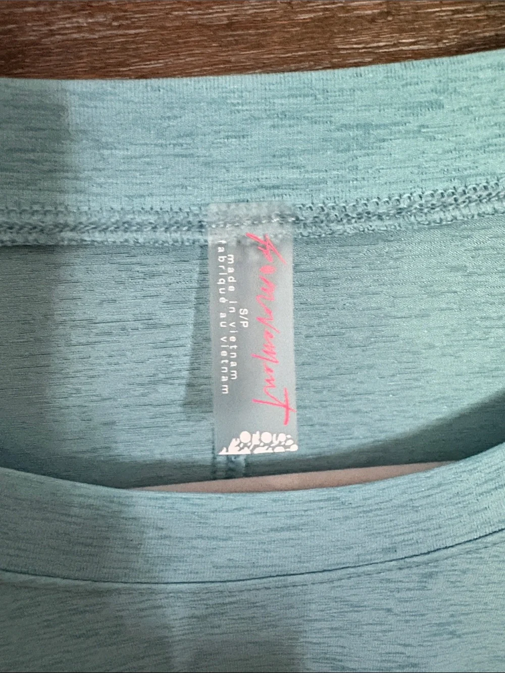 Free People light aqua